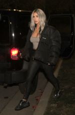 KIM KARDASHIAN Night Out in New York 02/12/2018