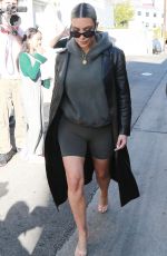 KIM KARDASHIAN Out and About in Los Angeles 02/07/2018
