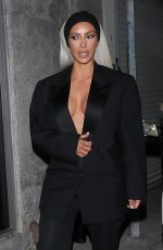 KIM KARDASHIAN Out and About in Los Angeles 02/24/2018