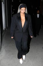 KIM KARDASHIAN Out and About in Los Angeles 02/24/2018