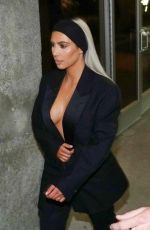 KIM KARDASHIAN Out and About in Los Angeles 02/24/2018