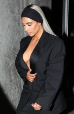 KIM KARDASHIAN Out and About in Los Angeles 02/24/2018