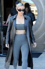 KIM KARDASHIAN Out for a Sushi in Los Angeles 02/08/2018