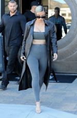 KIM KARDASHIAN Out for a Sushi in Los Angeles 02/08/2018