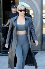 KIM KARDASHIAN Out for a Sushi in Los Angeles 02/08/2018