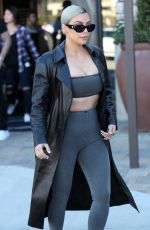 KIM KARDASHIAN Out for a Sushi in Los Angeles 02/08/2018