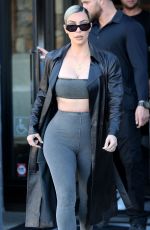 KIM KARDASHIAN Out for a Sushi in Los Angeles 02/08/2018
