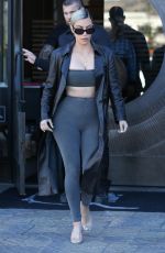 KIM KARDASHIAN Out for a Sushi in Los Angeles 02/08/2018