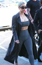 KIM KARDASHIAN Out for a Sushi in Los Angeles 02/08/2018
