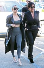 KIM KARDASHIAN Out for a Sushi in Los Angeles 02/08/2018