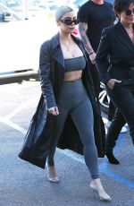 KIM KARDASHIAN Out for a Sushi in Los Angeles 02/08/2018