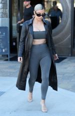 KIM KARDASHIAN Out for a Sushi in Los Angeles 02/08/2018