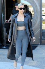 KIM KARDASHIAN Out for a Sushi in Los Angeles 02/08/2018