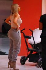 KIM KARDASHIAN Takes Baby Chicago on Her First Public Outing in New York 02/07/2018