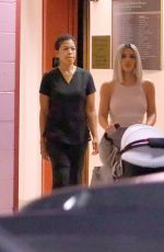 KIM KARDASHIAN Takes Baby Chicago on Her First Public Outing in New York 02/07/2018