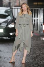 KIMBERLEY WALSH Leaves ITV Studios in London 02/19/2018