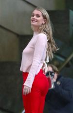 KITTY SPENCER on the Set of a Photoshoot in Milan 02/24/2018