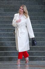 KITTY SPENCER on the Set of a Photoshoot in Milan 02/24/2018