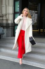 KITTY SPENCER on the Set of a Photoshoot in Milan 02/24/2018