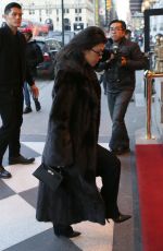 KOURTNEY KARDASHIAN Arrives at Her Hotel in New York 02/03/2018