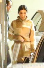 KOURTNEY KARDASHIAN Heading to a Church in Beverly Hills 02/21/2018