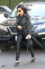 KOURTNEY KARDASHIAN Heading to Doctor