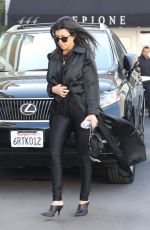 KOURTNEY KARDASHIAN Heading to Doctor
