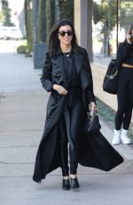 KOURTNEY KARDASHIAN Heading to Doctor