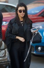 KOURTNEY KARDASHIAN Heading to Doctor