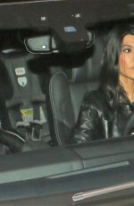 KOURTNEY KARDASHIAN Leaves a Church in Los Angeles 02/07/2018