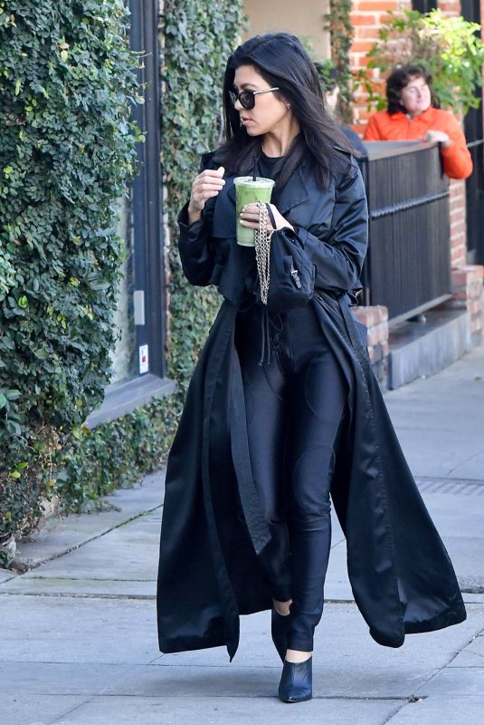 KOURTNEY KARDASHIAN Out and About in Los Ageles 02/22/2018