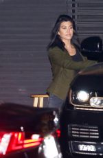 KOURTNEY KARDASHIAN Out for Dinner at Nobu in Malibu 02/05/2018