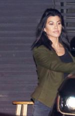 KOURTNEY KARDASHIAN Out for Dinner at Nobu in Malibu 02/05/2018