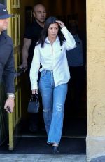 KOURTNEY KARDASHIAN Out for Lunch at Carousel Restaurant in Hollywood 02/15/2018