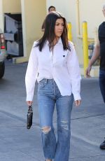 KOURTNEY KARDASHIAN Out for Lunch at Carousel Restaurant in Hollywood 02/15/2018