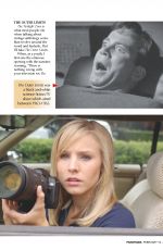 KRISTEN BELL in Panorama Magazine, Middle East February 2018