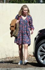 KRISTEN BELL Out in Los Angeles 02/09/2018