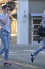 KRISTEN STEWART and STELLA MAXWELL at Shape House Sweat Lodge in Los Angeles 02/06/2018