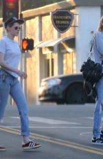 KRISTEN STEWART and STELLA MAXWELL at Shape House Sweat Lodge in Los Angeles 02/06/2018