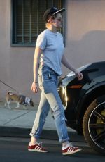 KRISTEN STEWART and STELLA MAXWELL at Shape House Sweat Lodge in Los Angeles 02/06/2018