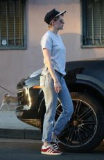 KRISTEN STEWART and STELLA MAXWELL at Shape House Sweat Lodge in Los Angeles 02/06/2018