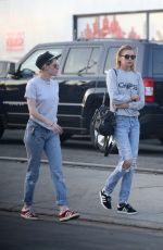 KRISTEN STEWART and STELLA MAXWELL at Shape House Sweat Lodge in Los Angeles 02/06/2018