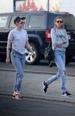 KRISTEN STEWART and STELLA MAXWELL at Shape House Sweat Lodge in Los Angeles 02/06/2018