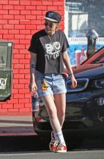 KRISTEN STEWART and STELLA MAXWELL Out Shopping in Los Feliz 02/17/2018