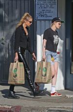 KRISTEN STEWART and STELLA MAXWELL Out Shopping in Los Feliz 02/17/2018