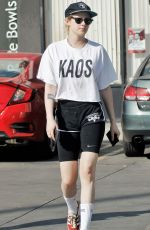 KRISTEN STEWART Out and About in Los Angeles 02/09/2018