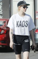 KRISTEN STEWART Out and About in Los Angeles 02/09/2018