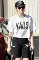 KRISTEN STEWART Out and About in Los Angeles 02/09/2018