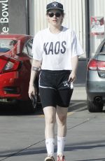 KRISTEN STEWART Out and About in Los Angeles 02/09/2018