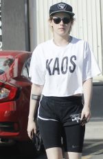 KRISTEN STEWART Out and About in Los Angeles 02/09/2018